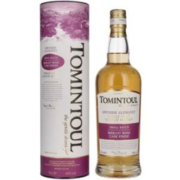 Tomintoul Small Batch Merlot Wine Cask Finish 40% Vol. 0,7l en boîte cadeau