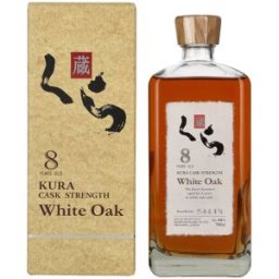 Kura Whisky Kura 8 Years Old White Oak Single Malt Whisky 40% Vol. 0,7l en boîte cadeau