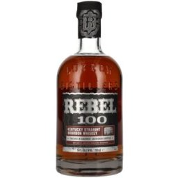 Rebel 100 Kentucky Straight Bourbon Cabernet Sauvignon Finish Whiskey 50% Vol. 0,7l