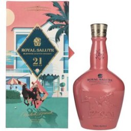 Chivas Regal Royal Salute 21 Years Old THE MIAMI POLO EDITION Blended Scotch Whisky 40% Vol. 0,7l en boîte cadeau