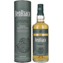 The BenRiach PEATED QUARTER CASKS Single Malt Scotch Whisky 46% Vol. 0,7l en boîte cadeau