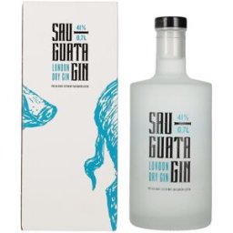Sauguata Gin Sau-Guata Gin 41% Vol. 0,7l en boîte cadeau