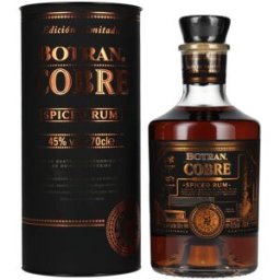 Ron Botran Botran Ron COBRE Spiced Rum Edición Limitada 45% Vol. 0,7l en boîte cadeau