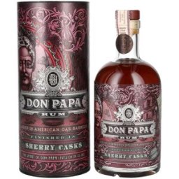 Don Papa Rum Sherry Casks 45% Vol. 0,7l en boîte cadeau