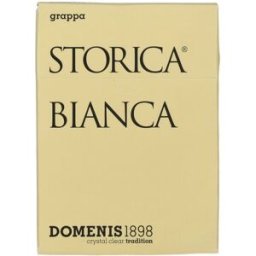 Domenis 1898 STORICA BIANCA Grappa 50% Vol. 10x0,005l en boîte cadeau