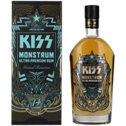 Kiss Monstrum 14 Years Old Ultra Premium Rum 43% Vol. 0,7l en boîte cadeau