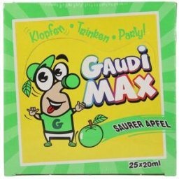 Gaudimax Shots Gaudi-Max SAURER APFEL 16% Vol. 25x0,02l