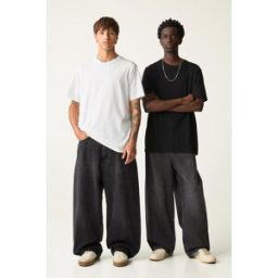 Pull&Bear Pack 2 T-Shirts Blanc/Noir L male