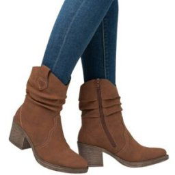 Bottes Rieker y1284-24 marron Marron