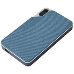 Intenso lesen/schreiben bis zu 500 mb/s/2tb 2 to usb type-c 3.2 gen 1 (3.1 gen 1) bleu, gris