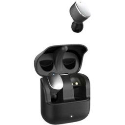 Hama Oreillette Bluetooth Stereo noir Affichage de la charge de la batterie, micro-casque, boîtier de charge, volume réglable, commande tactile