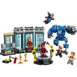 Lego Le laboratoire d'Iron Man: la salle des armures
