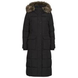 Doudounes Superdry EVEREST LONGLINE PUFFER COAT Noir