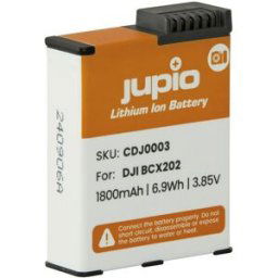 Jupio DJI Osmo Action 3/4 BCX202 batterie 1800mAh