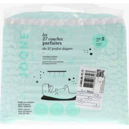 Joone Les Couches Parfaites Taille 3 4-8kg Malo 27uts