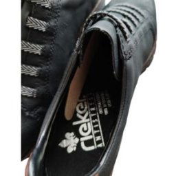 Baskets basses Rieker Chaussures femme de marque Rieker, neuves. Noir