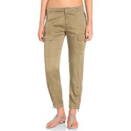 Collants Guess Pantalon Femme Ambre vert kaki W51B03 Vert