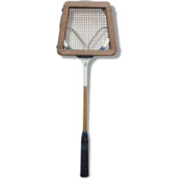 Ancienne raquette Dunlop avec son cadre en bois