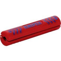Outil à dégainer 100mm, câbles coaxiaux 4,8 à 7,5, câbles ronds 3 x 0,75 mm² Knipex 16 60 100