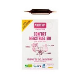 Nutrivie Confort Menstruel Bio 20 Unités - Boîte 20 ampoules de 10 ml