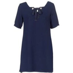 Robe courte Betty London HOUNI Bleu