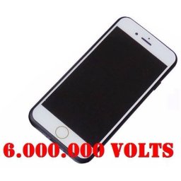 Téléphone smartphone taser + alarme - Tazer 6 000 000 volts !