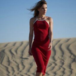 Robe courte THEAD. BELLA DRESS Rouge EU S,EU M,EU L,EU XL,EU XS femmes