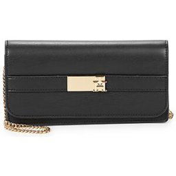 Sac Bandouliere Tommy Hilfiger TH HERITAGE LRG FLAG W/CHAIN Noir Unique femmes