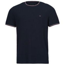 T-shirt Tommy Hilfiger RWB TIPPED COLLAR TEE Marine EU S,EU M hommes