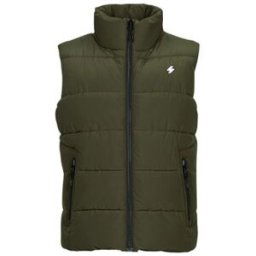 Doudounes Superdry SPORTS PUFFER GILET Kaki EU S hommes