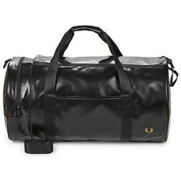 Sac de voyage Fred Perry TONAL LARGE BARREL BAG Noir Unique hommes