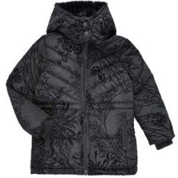 Doudounes enfants Desigual MOSELLE Noir 3 / 4 ans filles