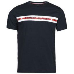 T-shirt Tommy Hilfiger CN SS TEE LOGO Bleu EU S hommes