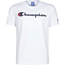 T-shirt Champion COTTON ATHLETIC JERSEY COMBED Blanc EU S hommes