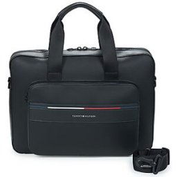 Porte document Tommy Hilfiger TH FOUNDATION COMPUTER BAG Noir Unique hommes