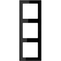 Jung x3 Cadre Cache noir LS983SW 1 pc(s)