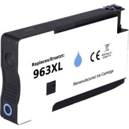 Renkforce Encre remplace HP 963XL, 3JA27AE compatible cyan RF-5706052
