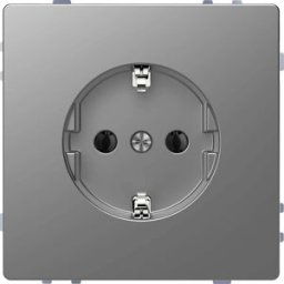 Merten Prise de courant System Design acier inoxydable MEG2301-6036 1 pc(s)
