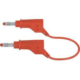 Stäubli XZG425/SIL Cordon de mesure de sécurité Banane mâle 4 mm Banane mâle 4 mm 2.00 m rouge 1 pc(s)