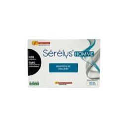 Sérélys® Homme - Complément Alimentaire à Base de Plantes Pour Les Bouffées de Chaleur(1) Chez L'homme - 30 Gélules - Boîte 30 gélules