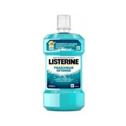 Listerine Bain de Bouche Fraîcheur Intense Sans Alcool 500 ml - Flacon 500 ml