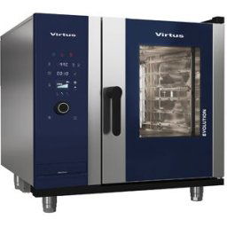 Virtus Group Four à Convection Électrique avec Vapeur Directe et Système Nettoyage Automatique 6 x GN1/1 - Virtus
