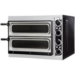Four à Pizza Double avec Eclairage pour 2 Pizzas Ø 32 cm - Combisteel