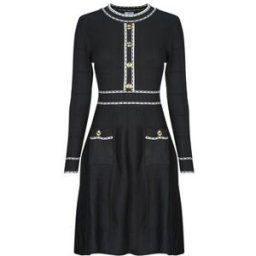 Robe courte Betty London LIANA Noir