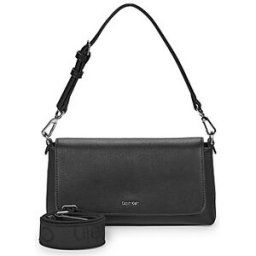 Sac a main Calvin Klein Jeans CK MUST CONV SHLDERBAG_CAVIAR Noir