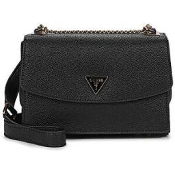 Sac Bandouliere Guess CRESIDIA CNVRTBLE XBODY FLAP Noir