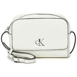 Sac Bandouliere Calvin Klein Jeans MINIMAL MONOGRAM CAMERA BAG18 Blanc