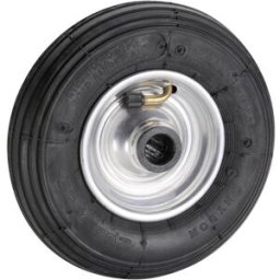 dörner + helmer 740108 740108 Roue à bandage pneumatique Diamètre de la roue: 200 mm Capacité de charge (max.): 75 kg 1 pc(s)