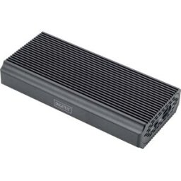 Digitus DA-71158 Boîtier pour SSD M.2 USB 4 40 GBit/s M.2 PCIe NVMe 2230, 2242, 2260, 2280 DA-71158