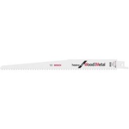 Lame de scie-sabre S 1111 DF, Heavy for Wood and Metal, lot de 5 Bosch Accessories 2608656261 Longueur lame de scie 225 mm 5 pc(s)